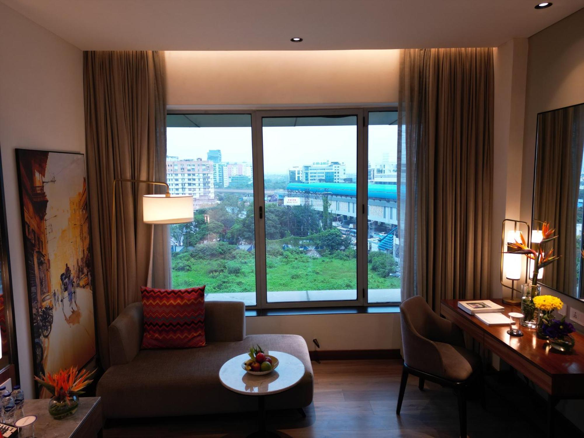 加尔各答威万塔em岔路酒店 外观 照片 A room at the hotel